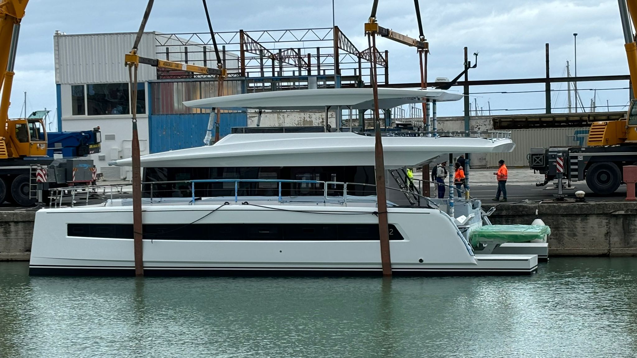 Water Launch of SY 62' 104